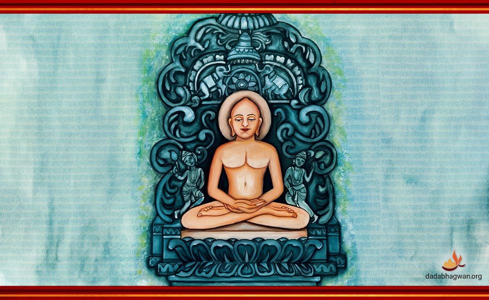 Painted depiction of Abhinandannath Swami